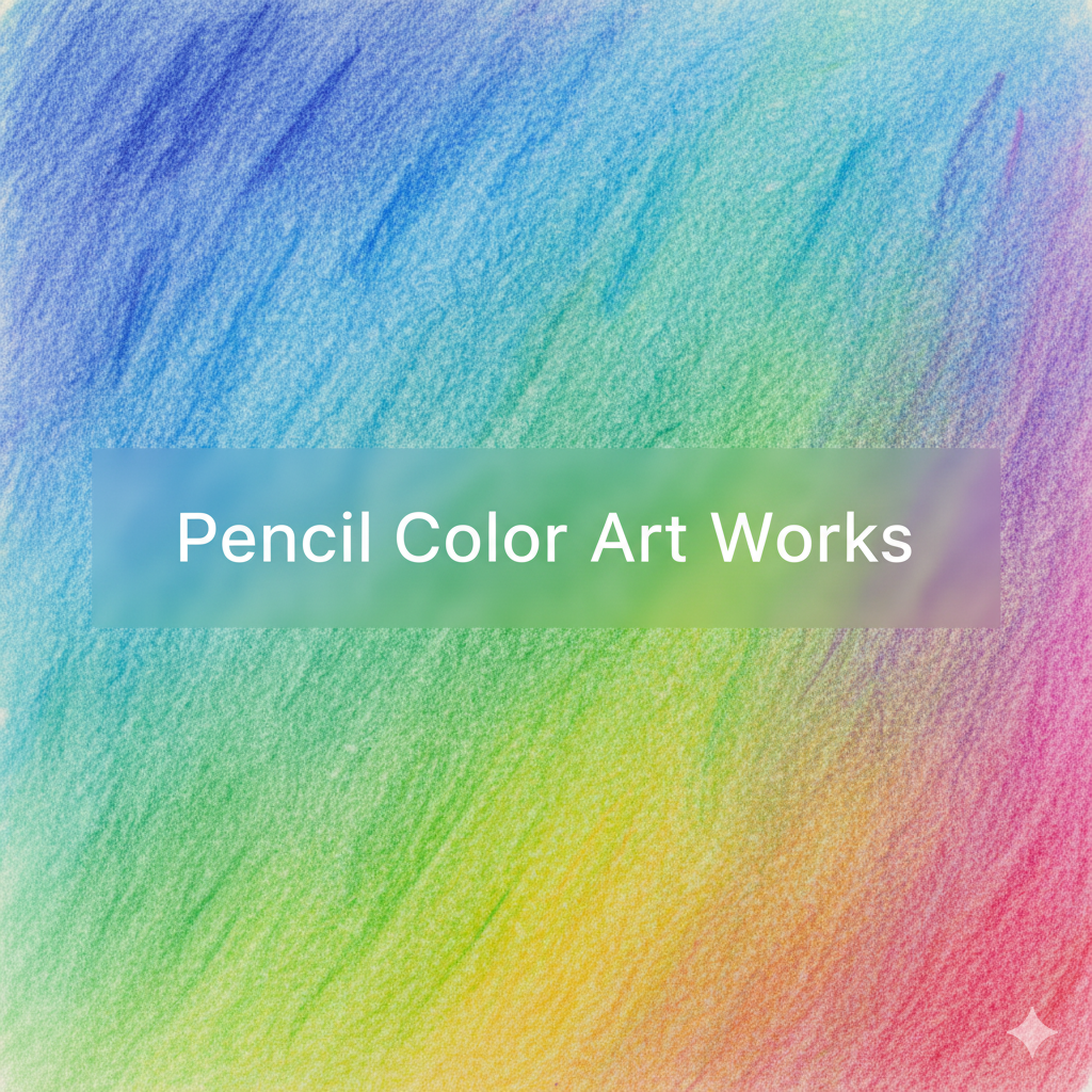 Pencil Color Art Works