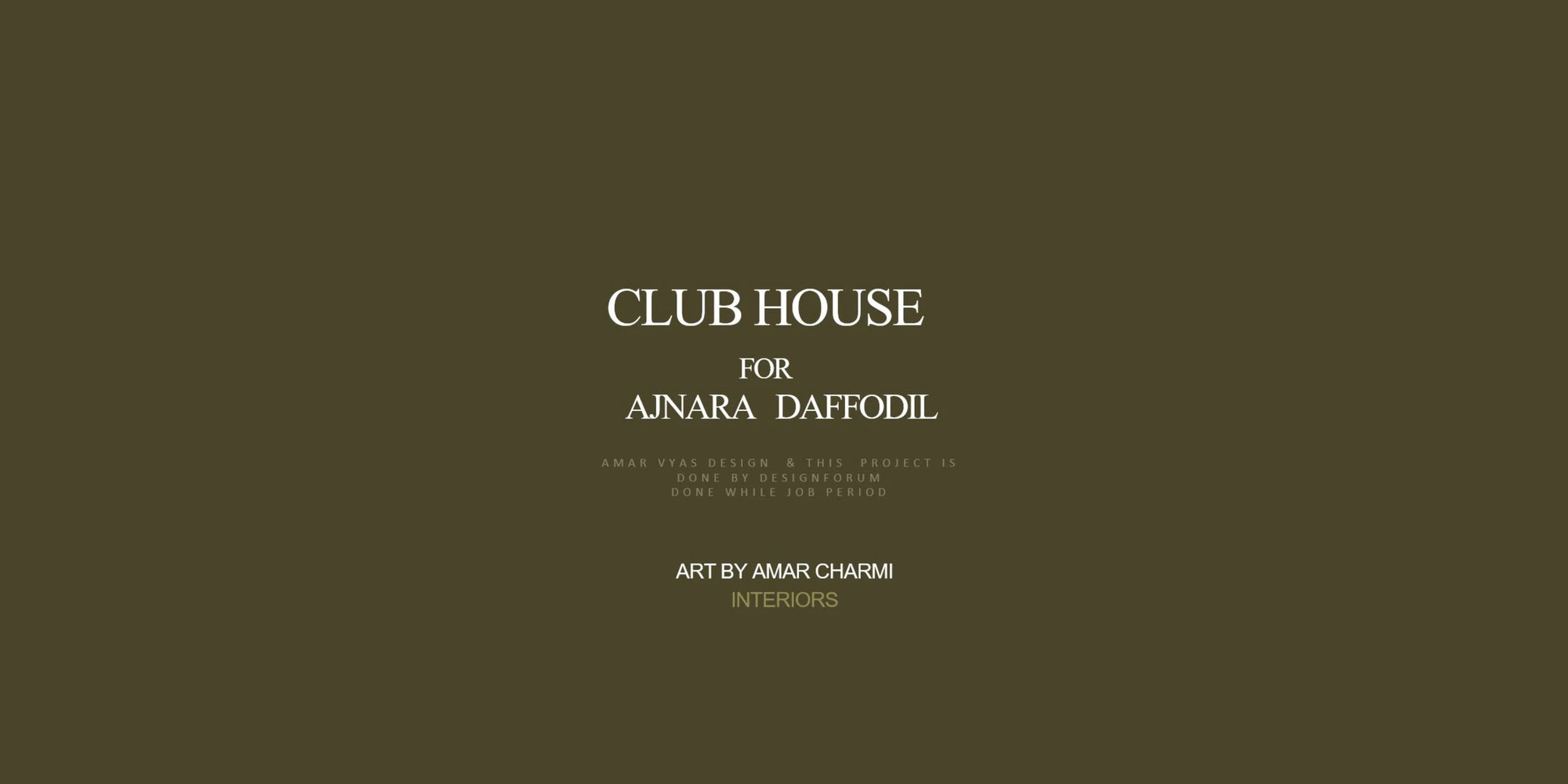 Club House for Ajnara Daffodil