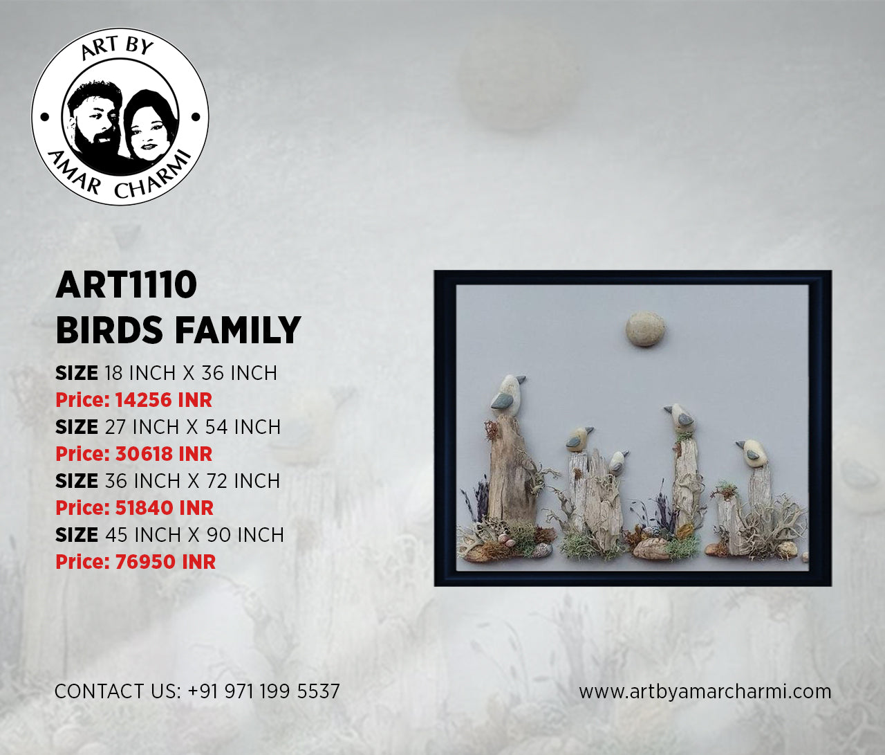 ART1110 BIRDS FAMILY