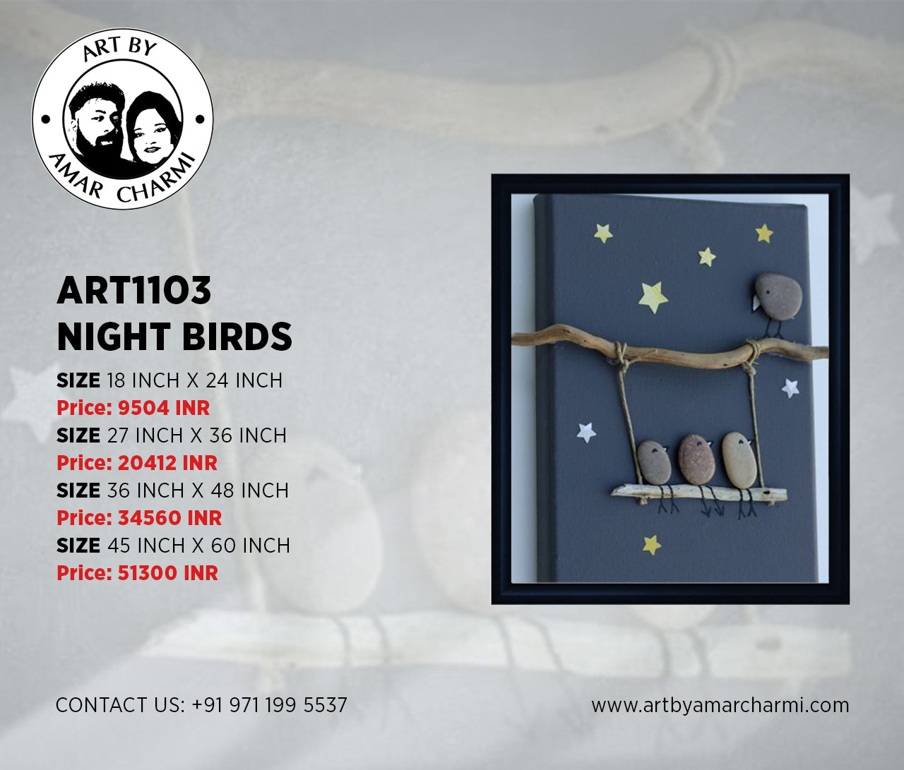 ART11O3 NIGHT BIRDS