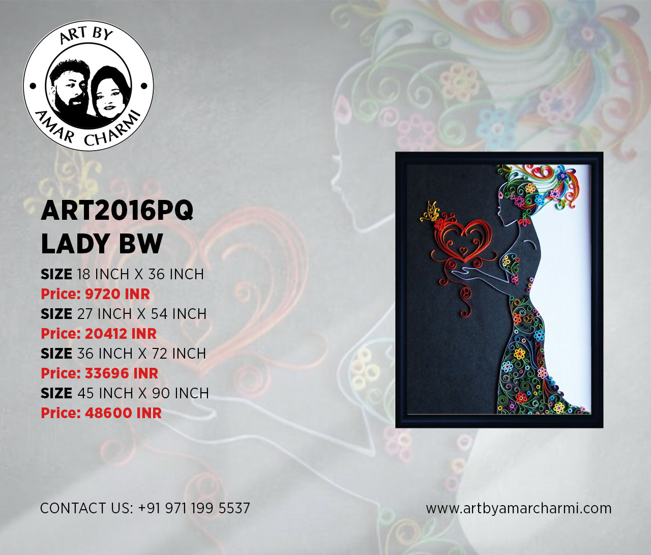 ART2016PQ LADY BW