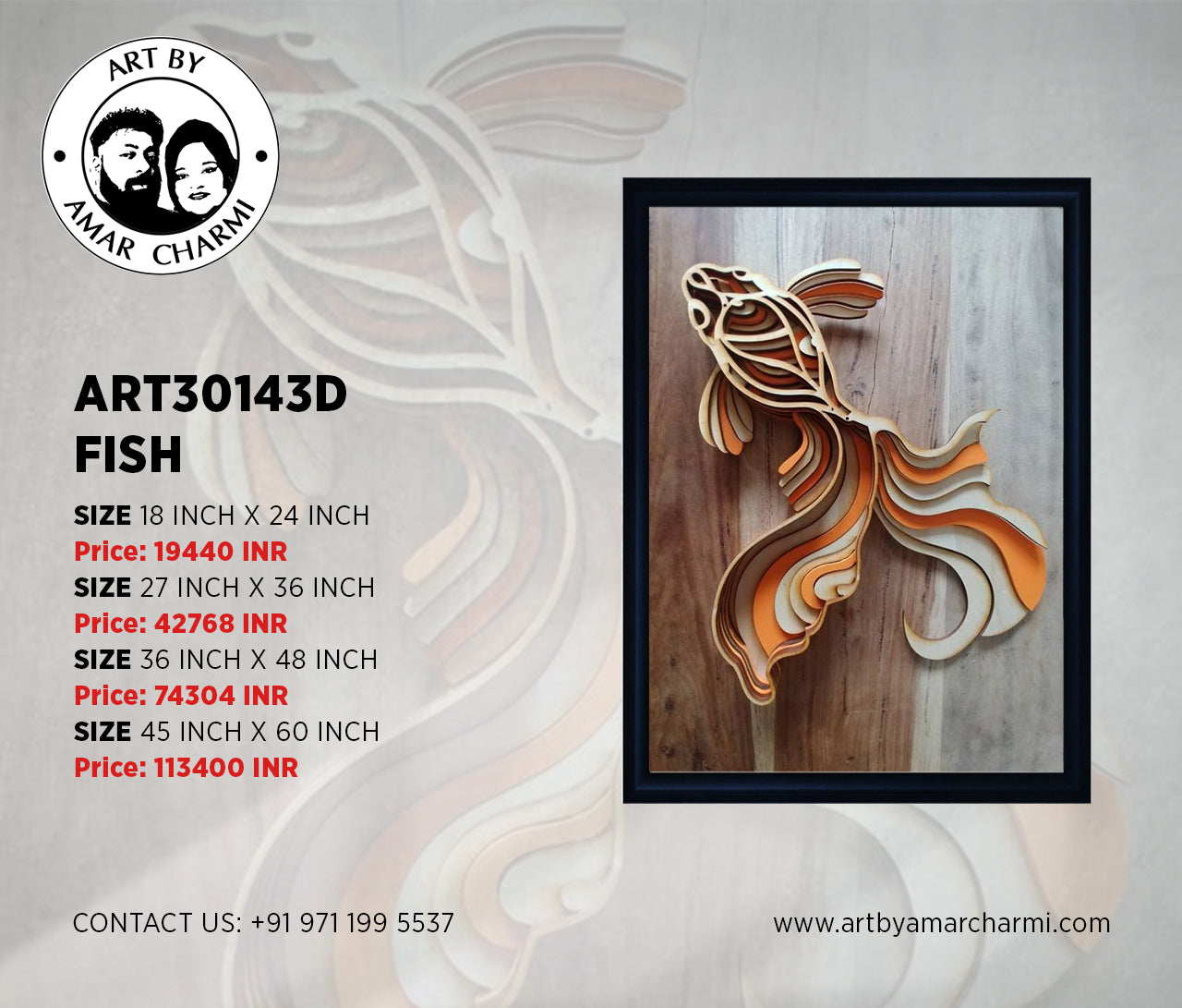 ART30143D FISH