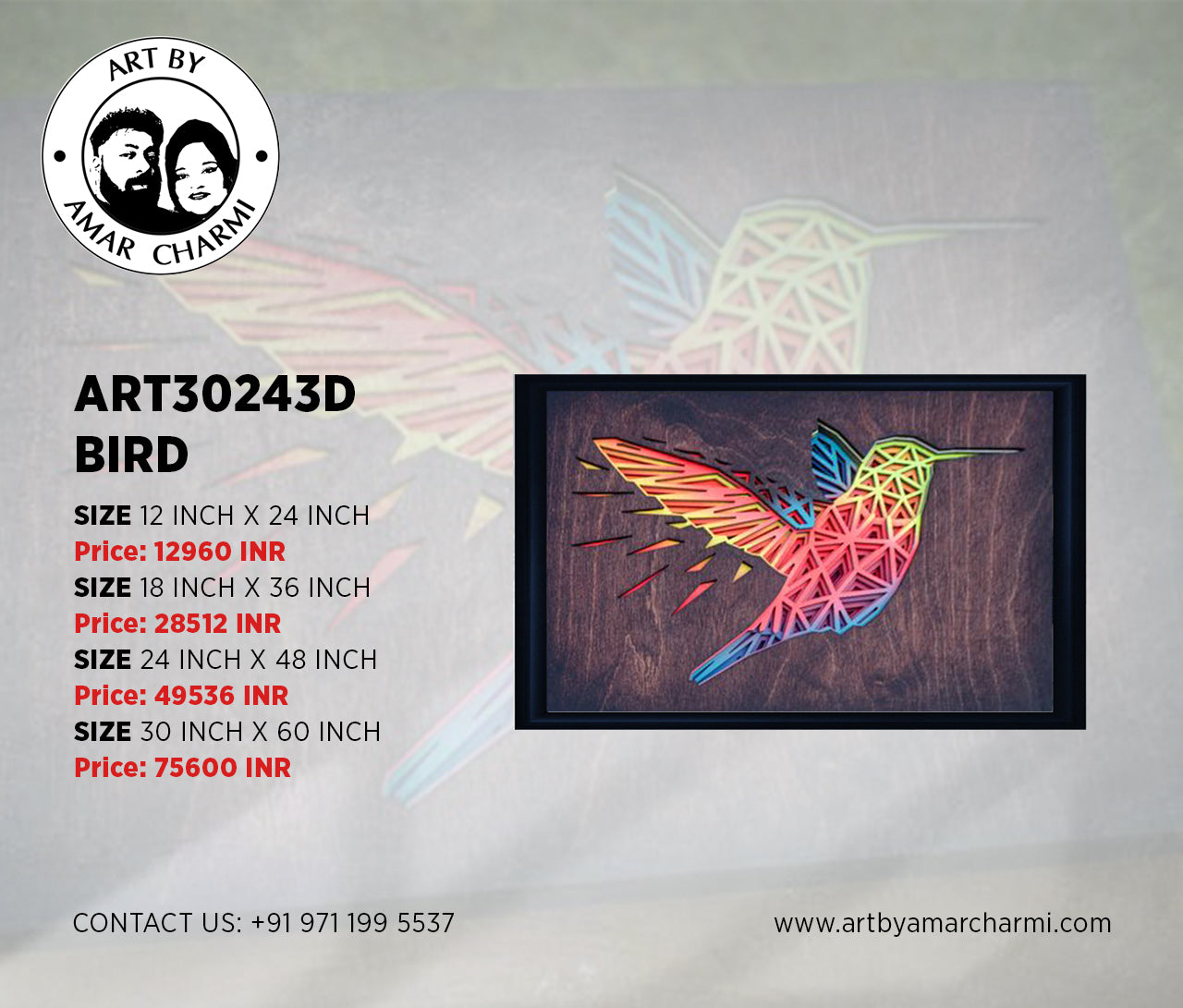 ART30243D BIRD