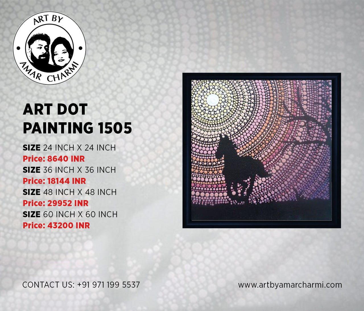 ART DOT PAINTING 1505